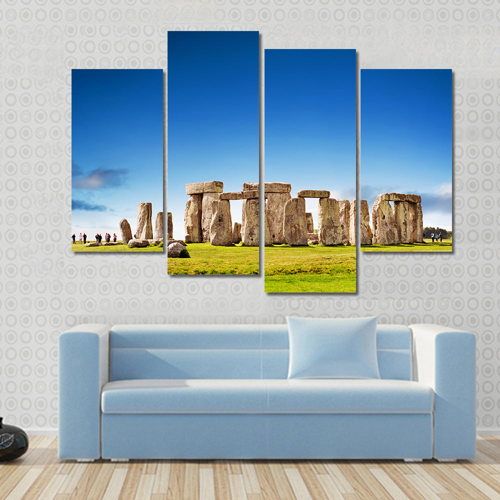 Stonehenge Stone Circle in England Canvas Wall Art