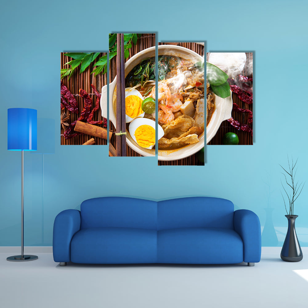 Popular Malaysian Food Canvas Wall Art