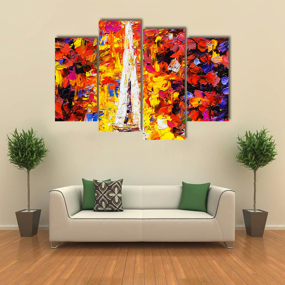 Eiffel Tower in Paris Canvas Wall Art