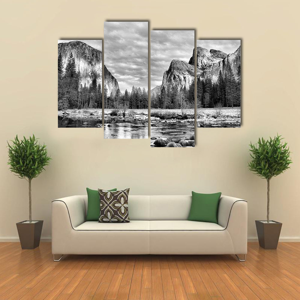 Yosemite Park In California Canvas Wall Art