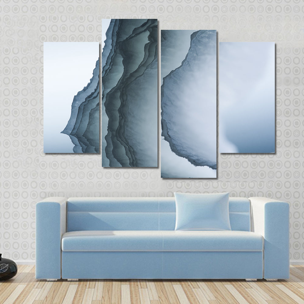 Sea Waves Composition Canvas Wall Art