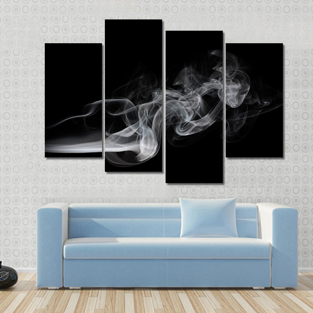 Puff Of Smoke Canvas Wall Art
