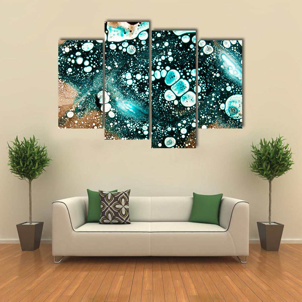 Bizarre Shapes Pattern Canvas Wall Art