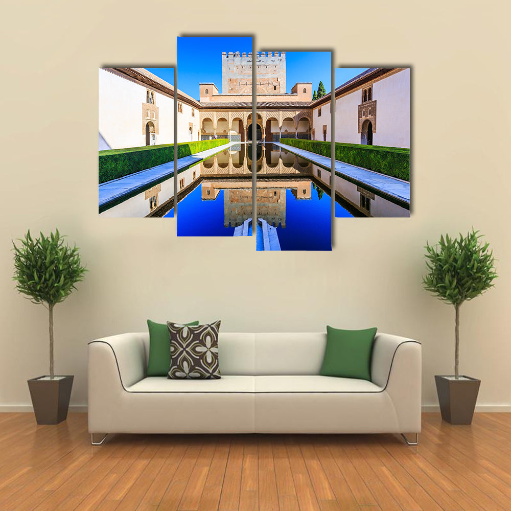 The Nasrid Palaces Palacios Nazaríes In Spain Canvas Wall Art