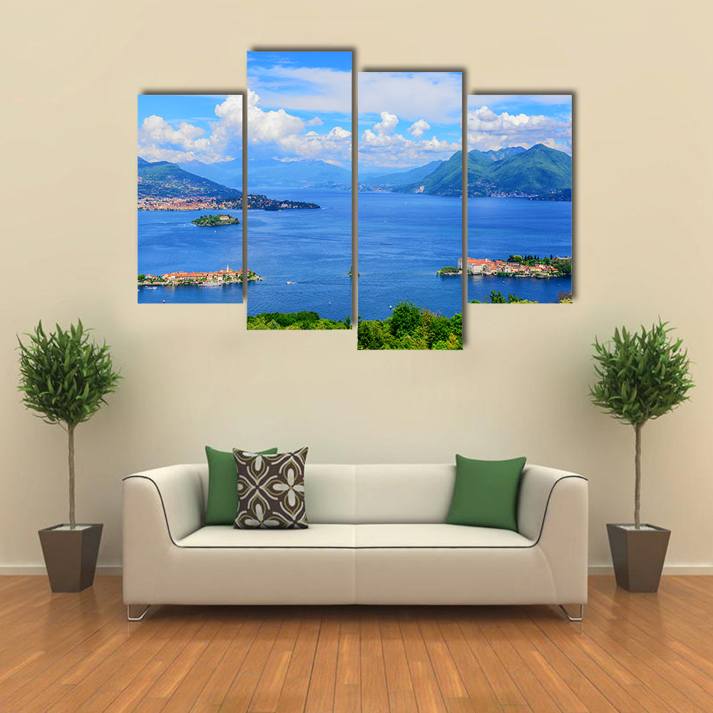 Lago Maggiore Lake In Italy Canvas Wall Art