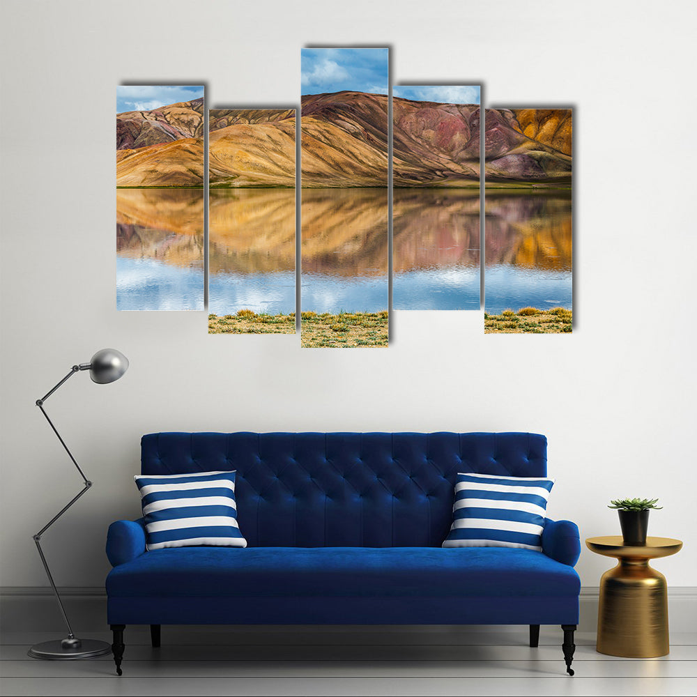 Bulunkul Lake In Pamir In Tajikistan Canvas Wall Art