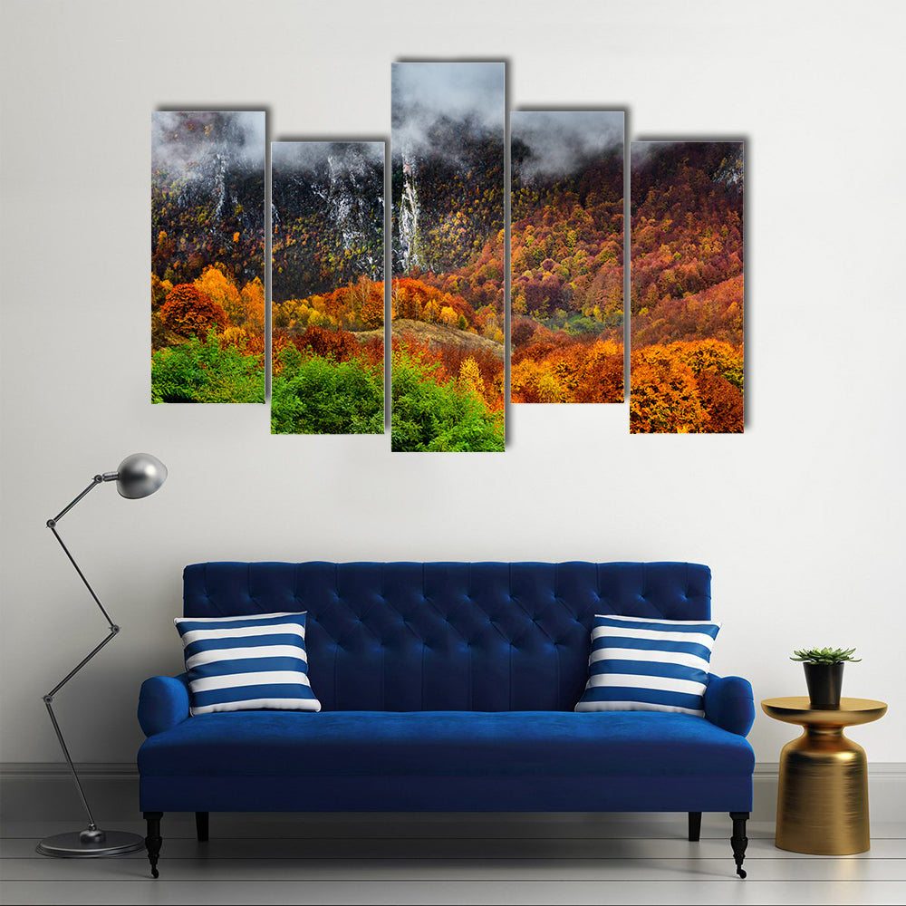 Romania Wild Carpathian Mountains Canvas Wall Art