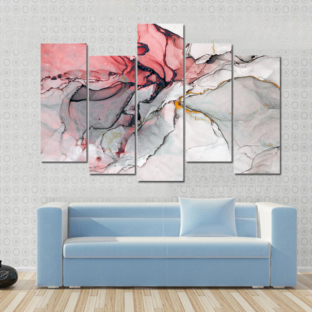 Alcohol Ink Abstract Canvas Wall Art