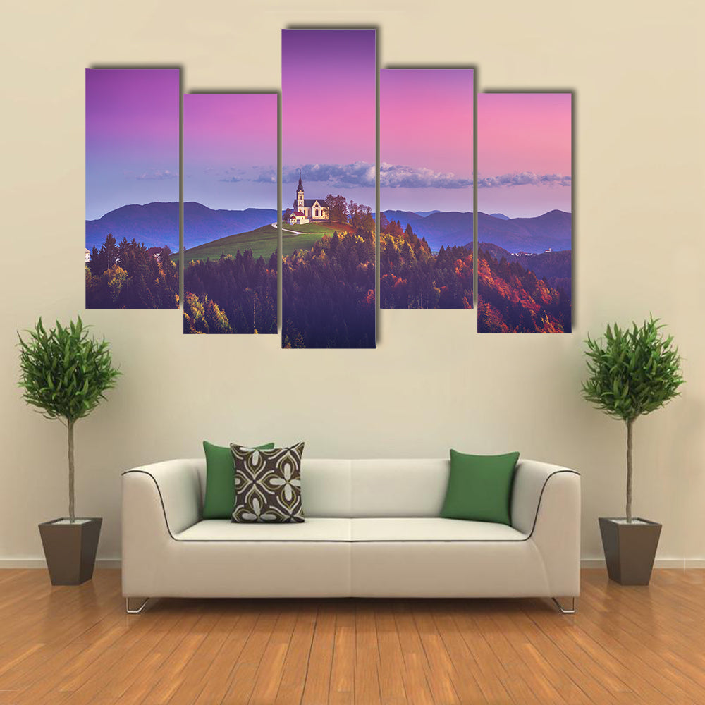 Church of Saint Leonard In London Canvas Wall Art