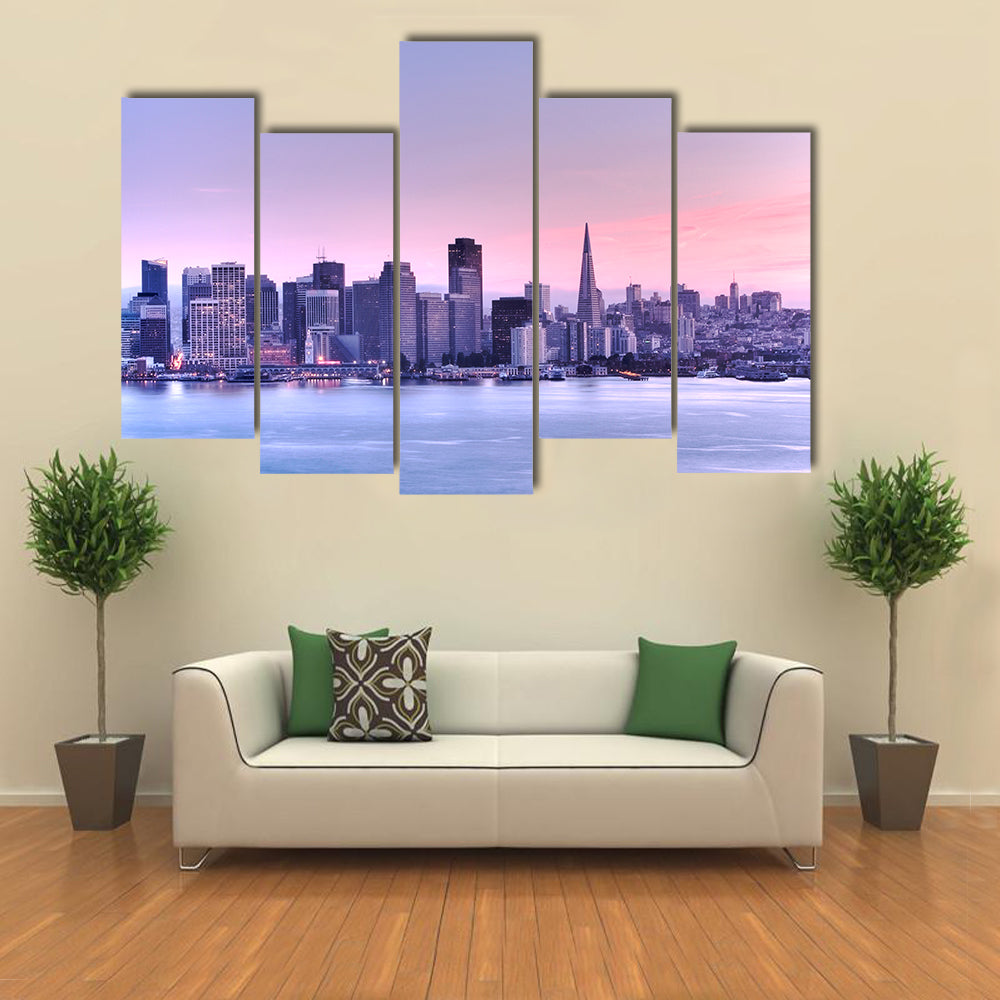 San Francisco Skyline Canvas Wall Art