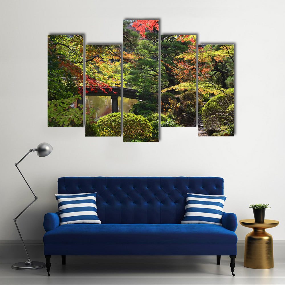 Rinoji Temple Garden Canvas Wall Art