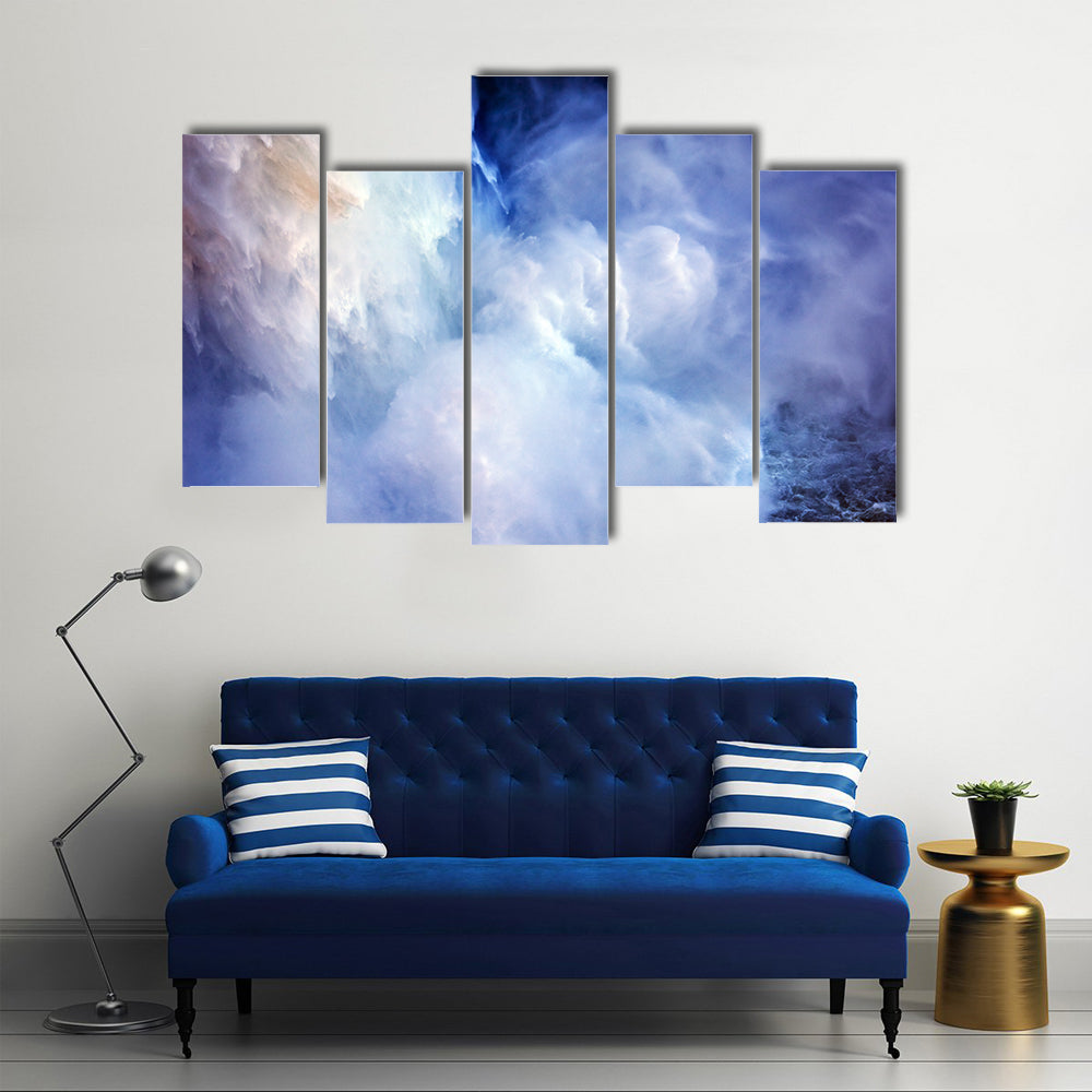 Snoqualme Falls In Washington State Canvas Wall Art