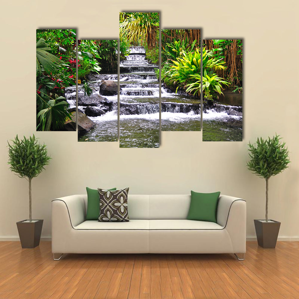 Tabacon Hot Springs In Costa Rica Canvas Wall Art