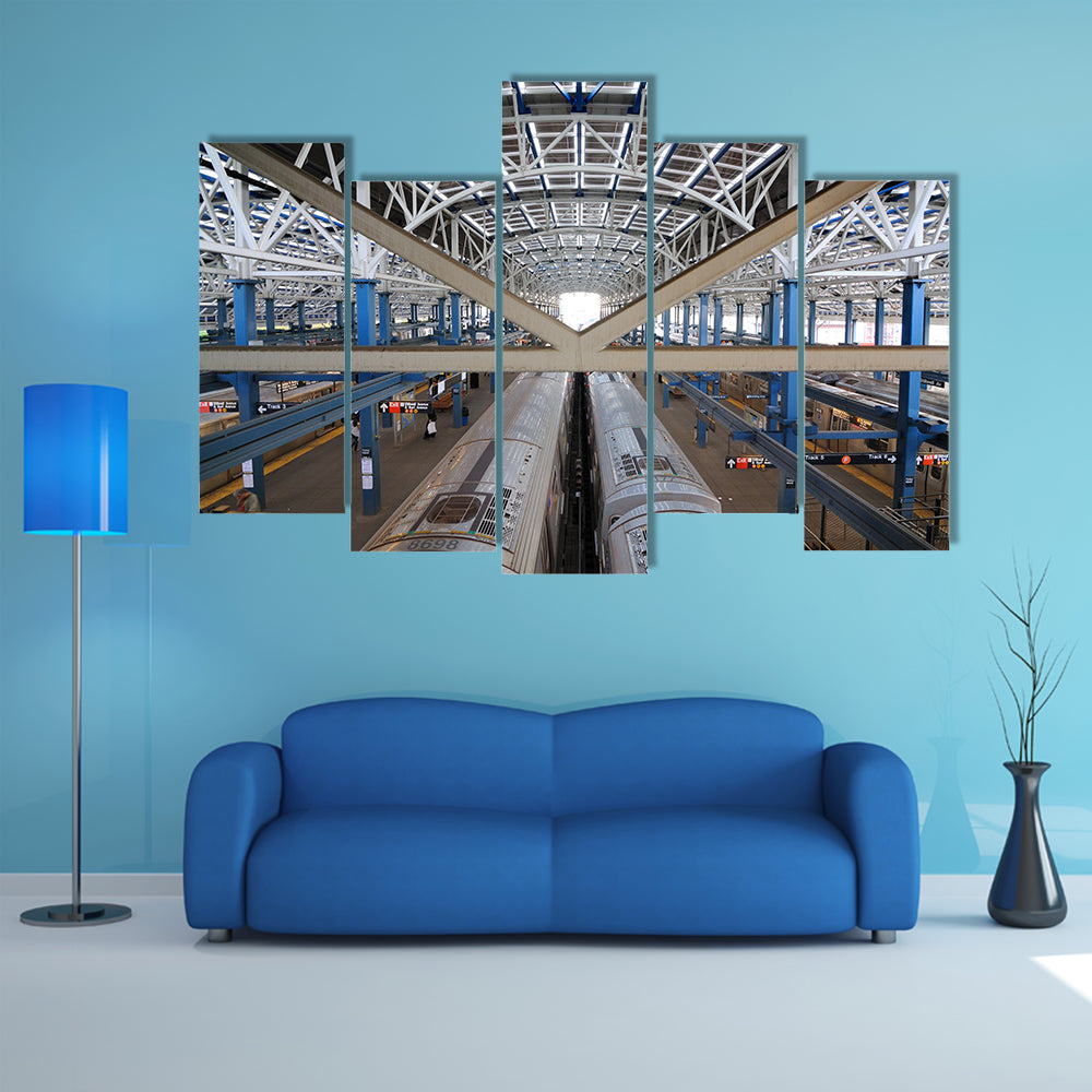 Stillwell Avenue Subway Station, Coney Island Canvas Wall Art