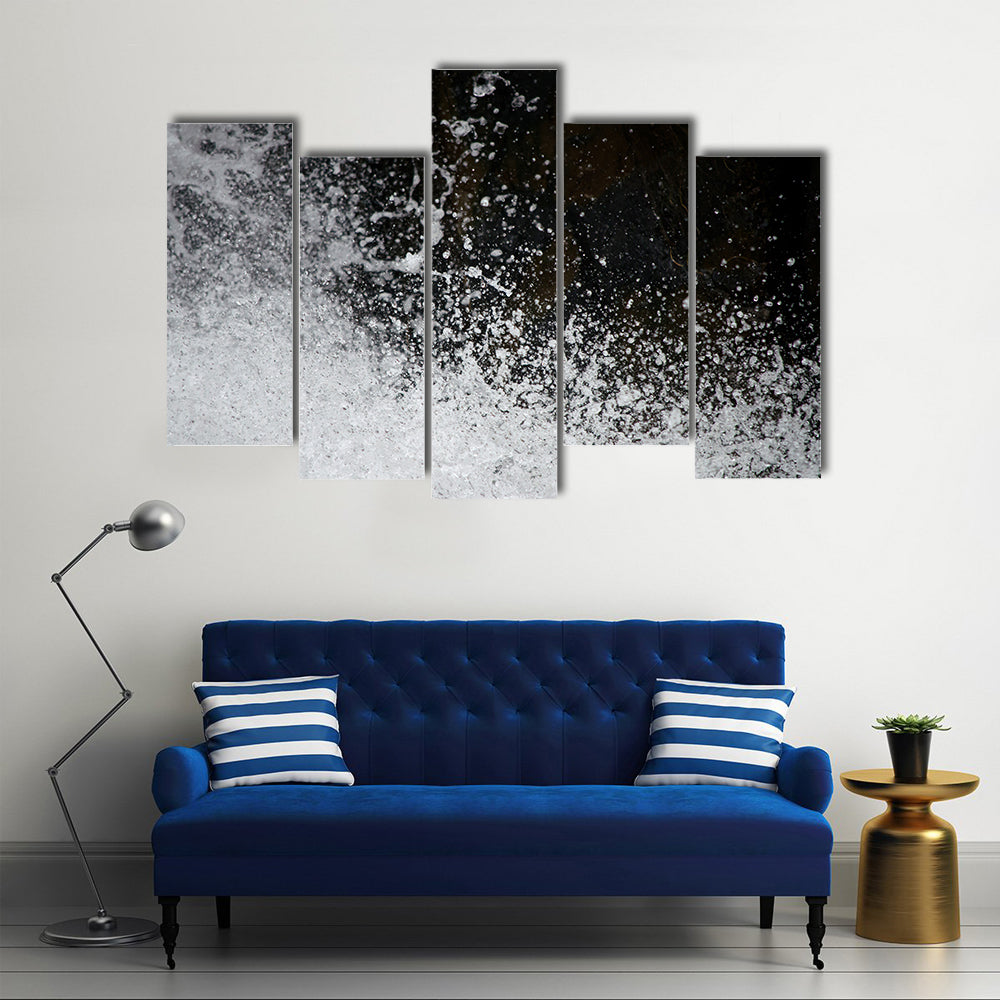 Water Splash Canvas Wall Art