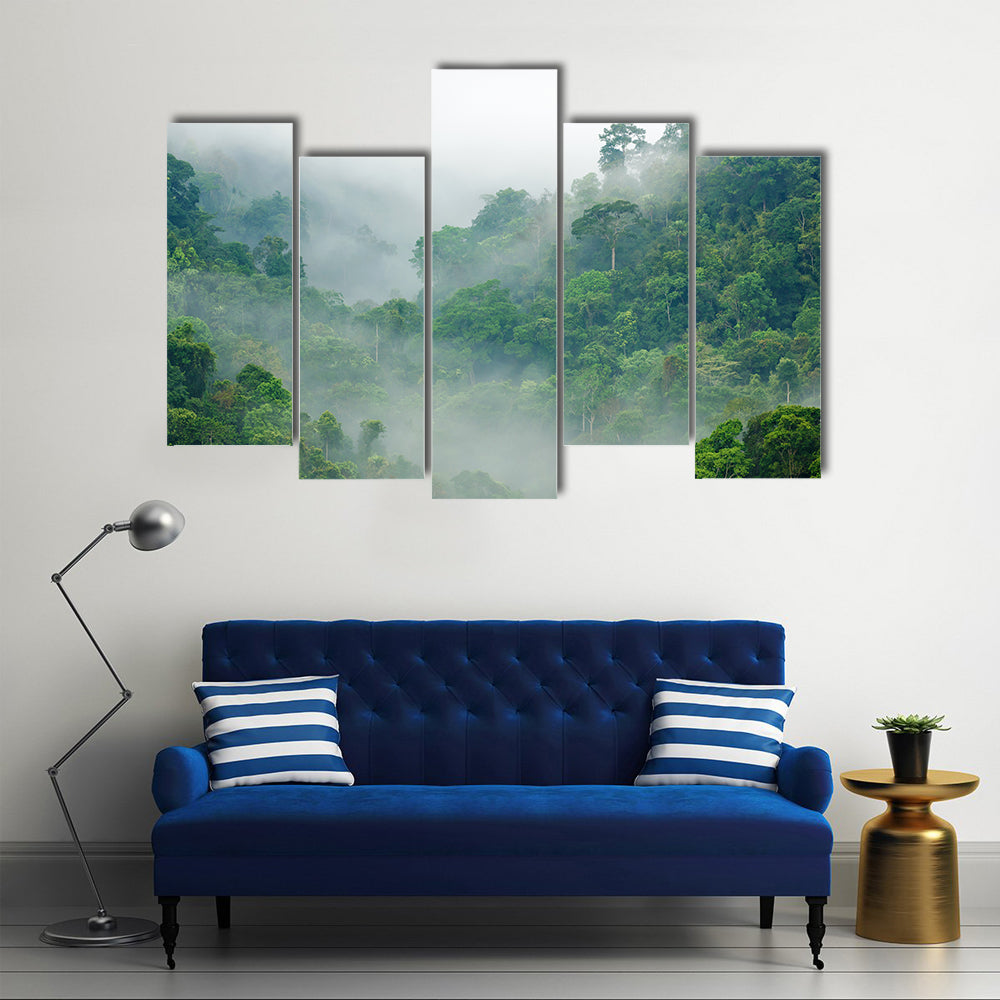 Kaeng Krachan In Thailand Canvas Wall Art