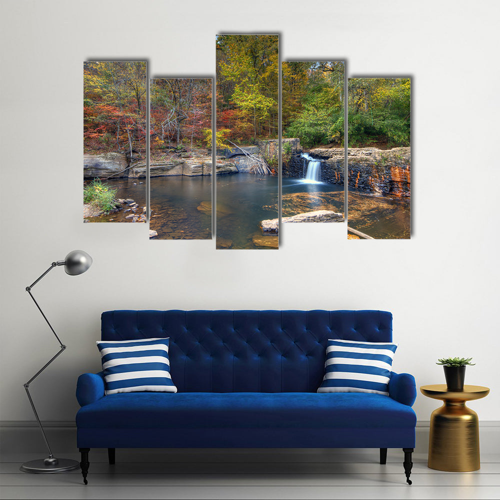 Freeman Mill Park Near Atlanta In Georgia Canvas Wall Art