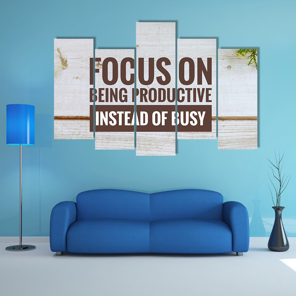 Quote For Creativity Canvas Wall Art