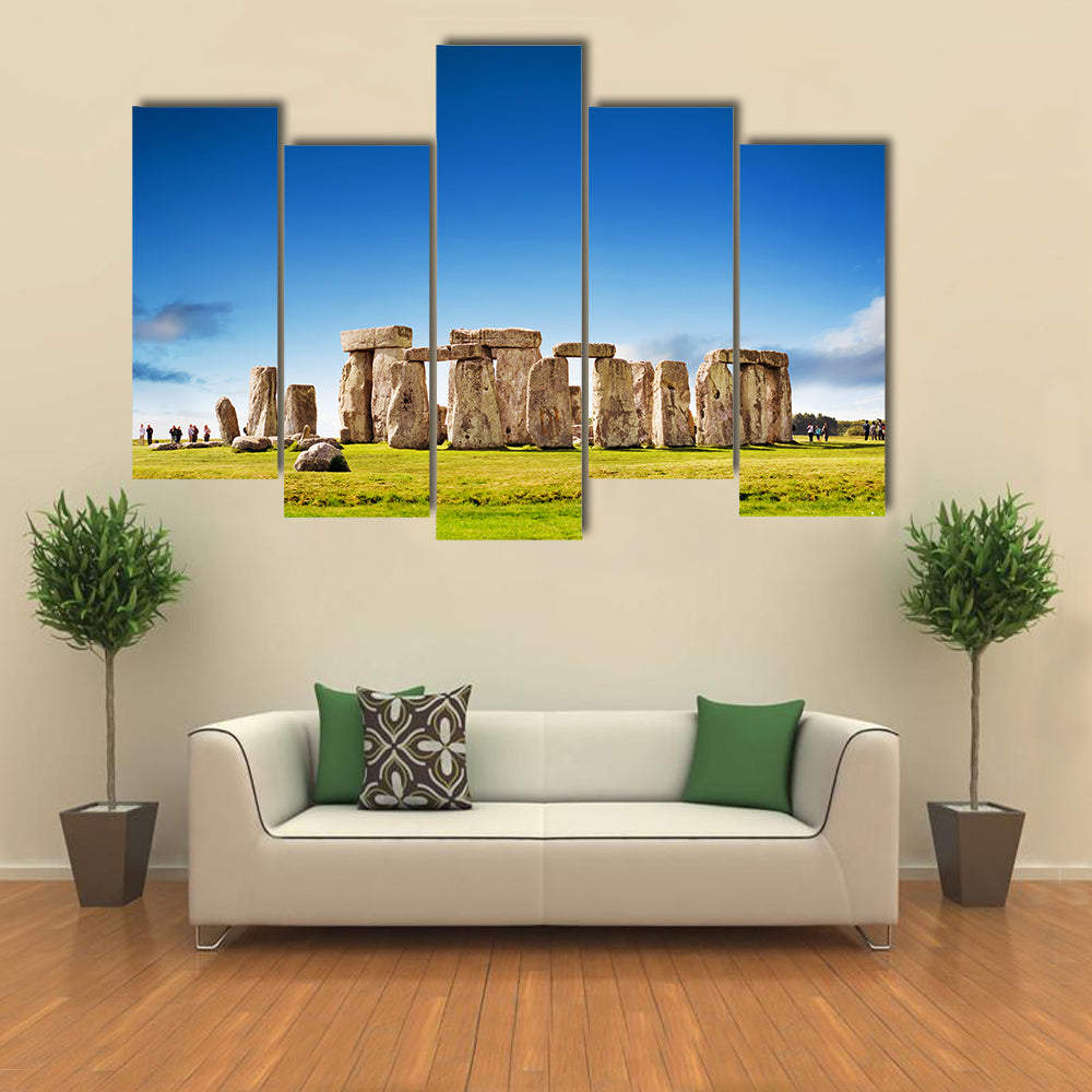 Stonehenge Stone Circle in England Canvas Wall Art