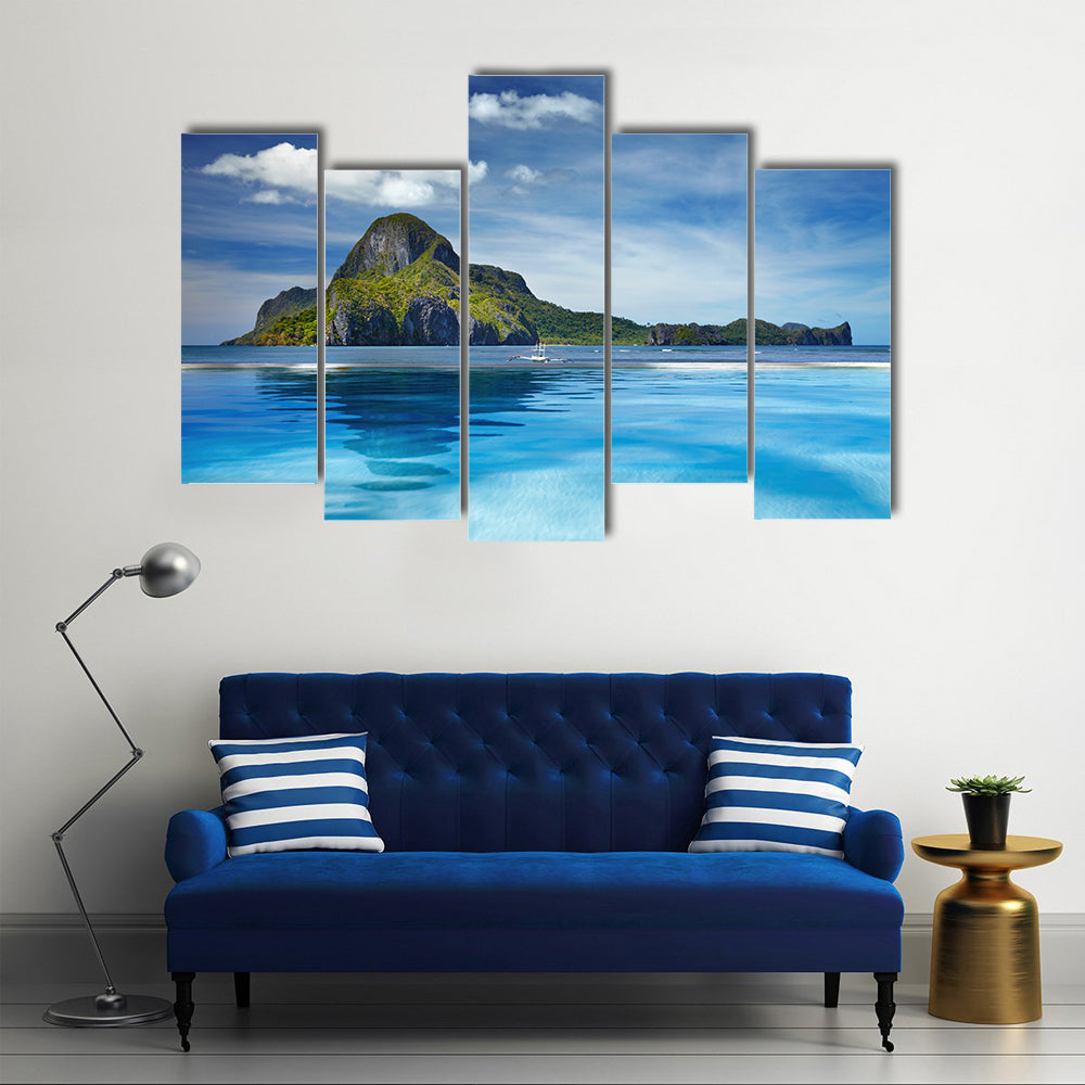 Cadlao Island In El Nido Philippines Canvas Wall Art