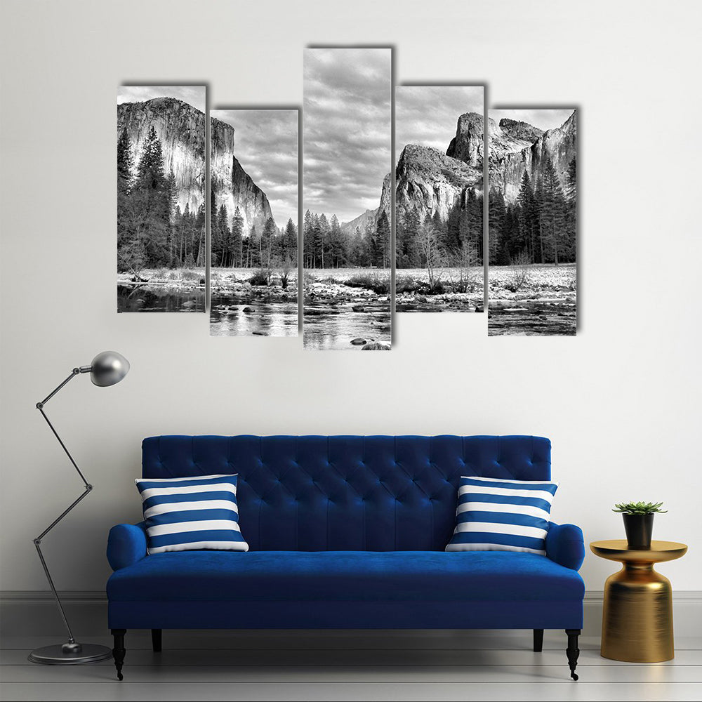 Yosemite Park In California Canvas Wall Art