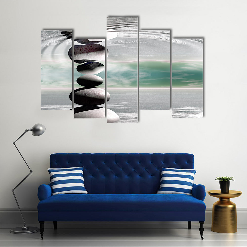 Zen Stones Canvas Wall Art