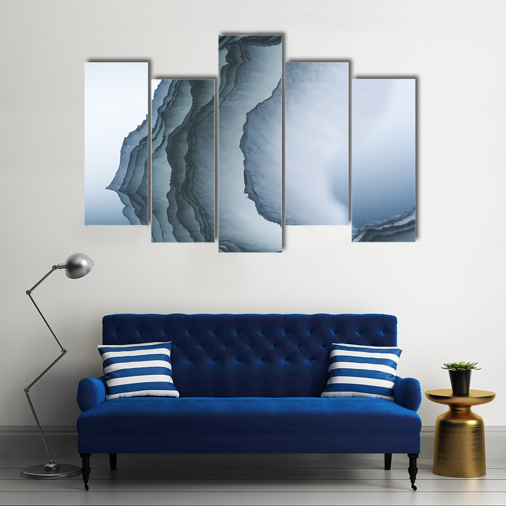 Sea Waves Composition Canvas Wall Art