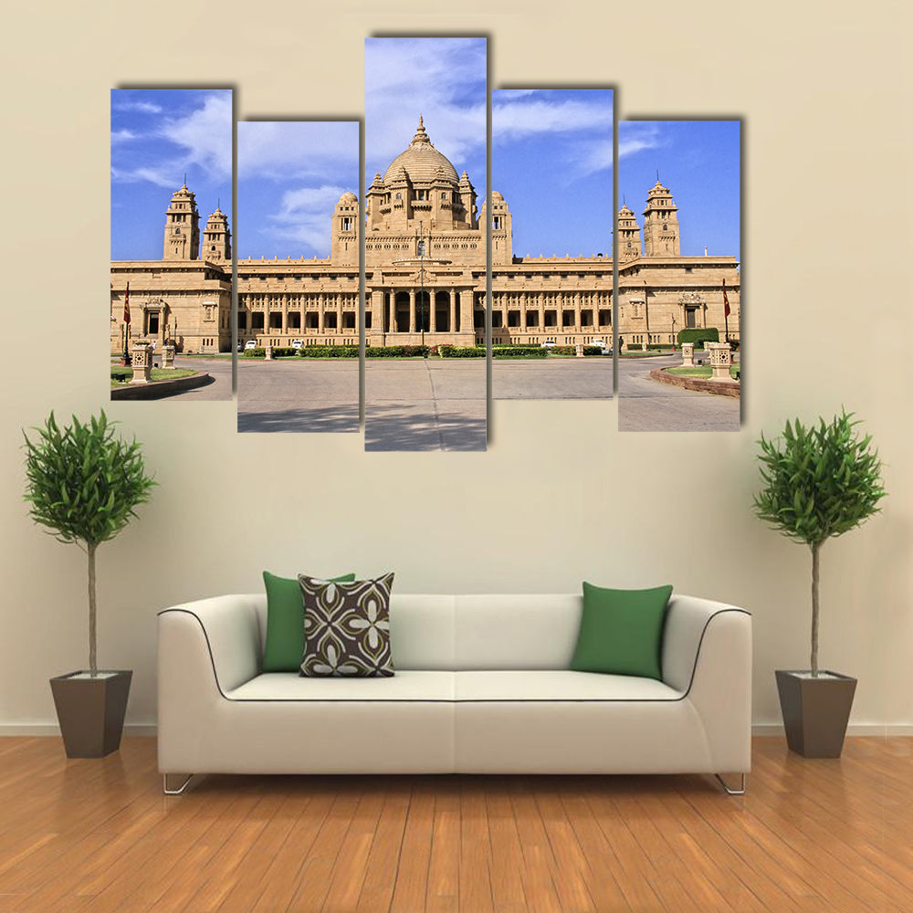 Umaid Bhawan Palace, Jodhpur Canvas Wall Art