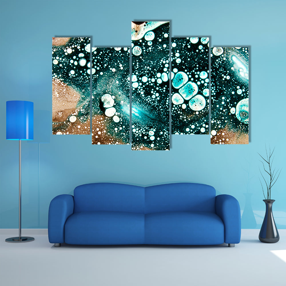 Bizarre Shapes Pattern Canvas Wall Art