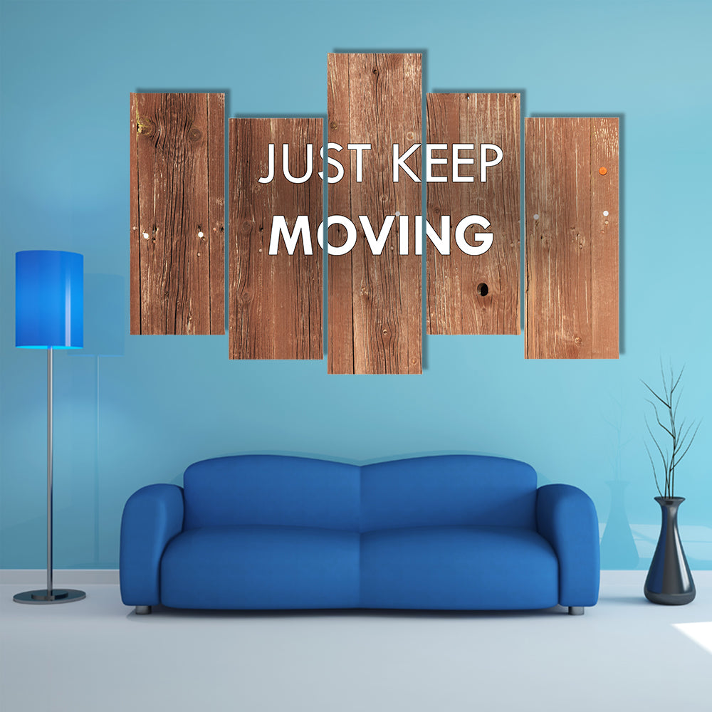 Better Workout Quote on Weathered Wood Canvas Wall Art