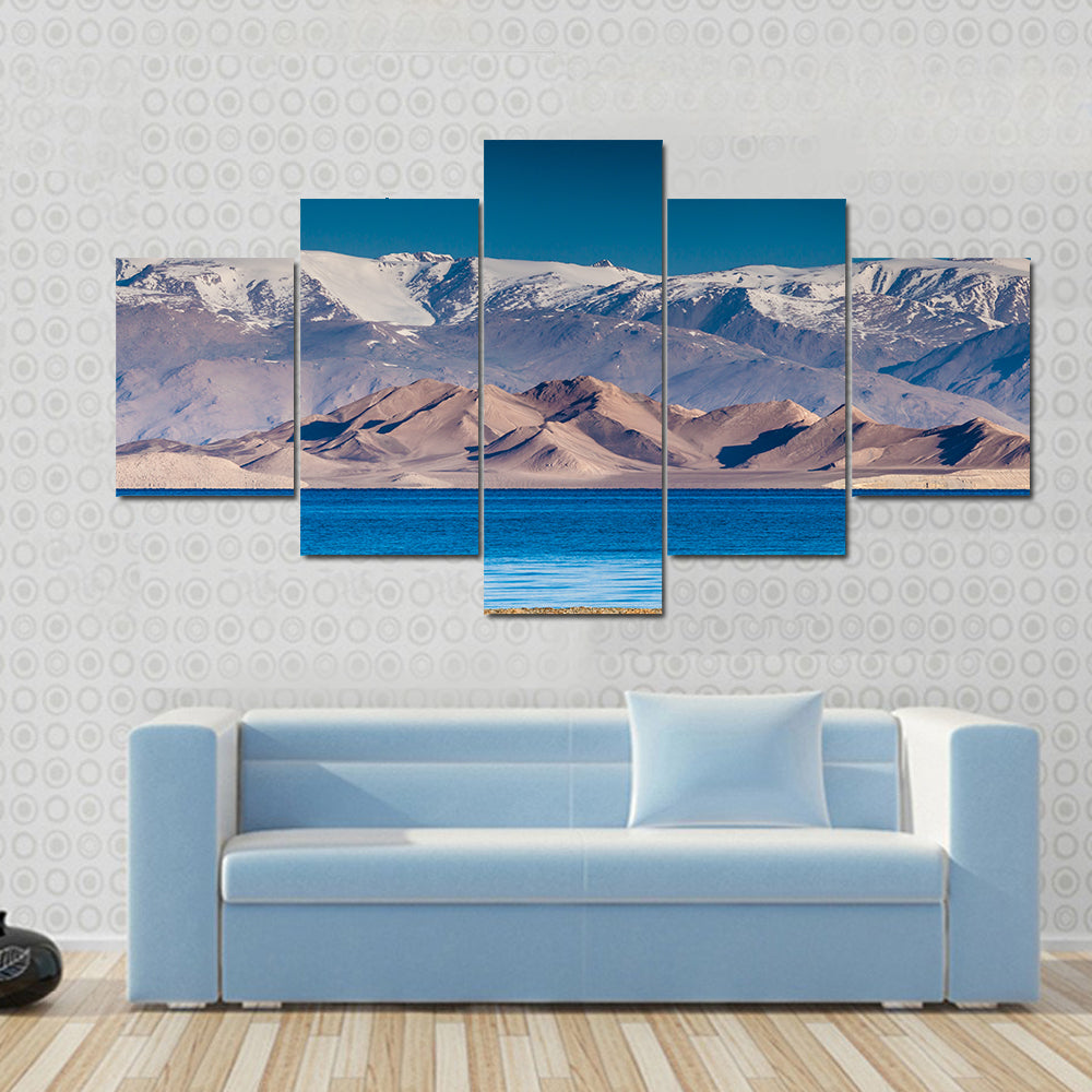 Karakul Lake In Pamir In Tajikistan Canvas Wall Art