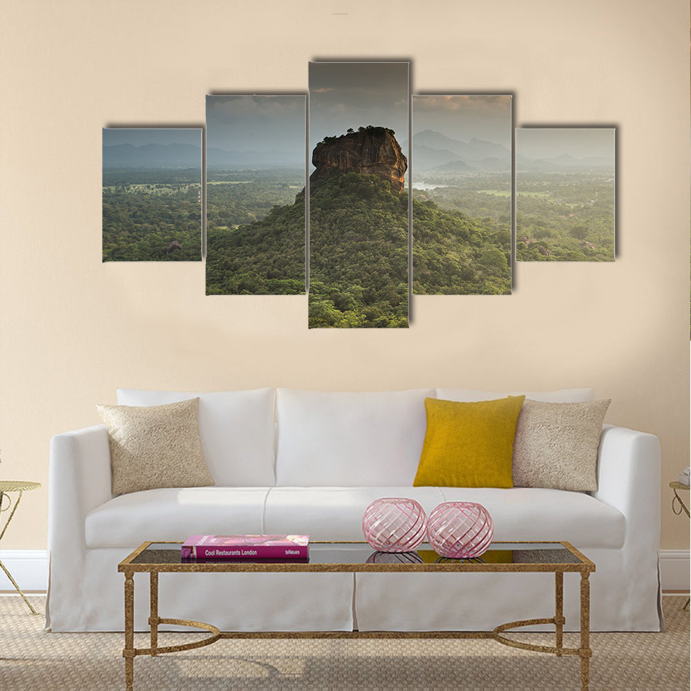 Sigiriya Lion Rock Fortress Canvas Wall Art