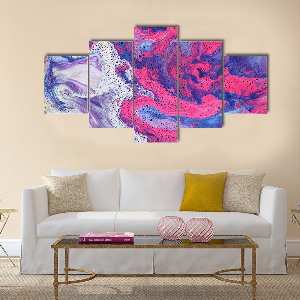 Acrylic Marble Texture Canvas Wall Art