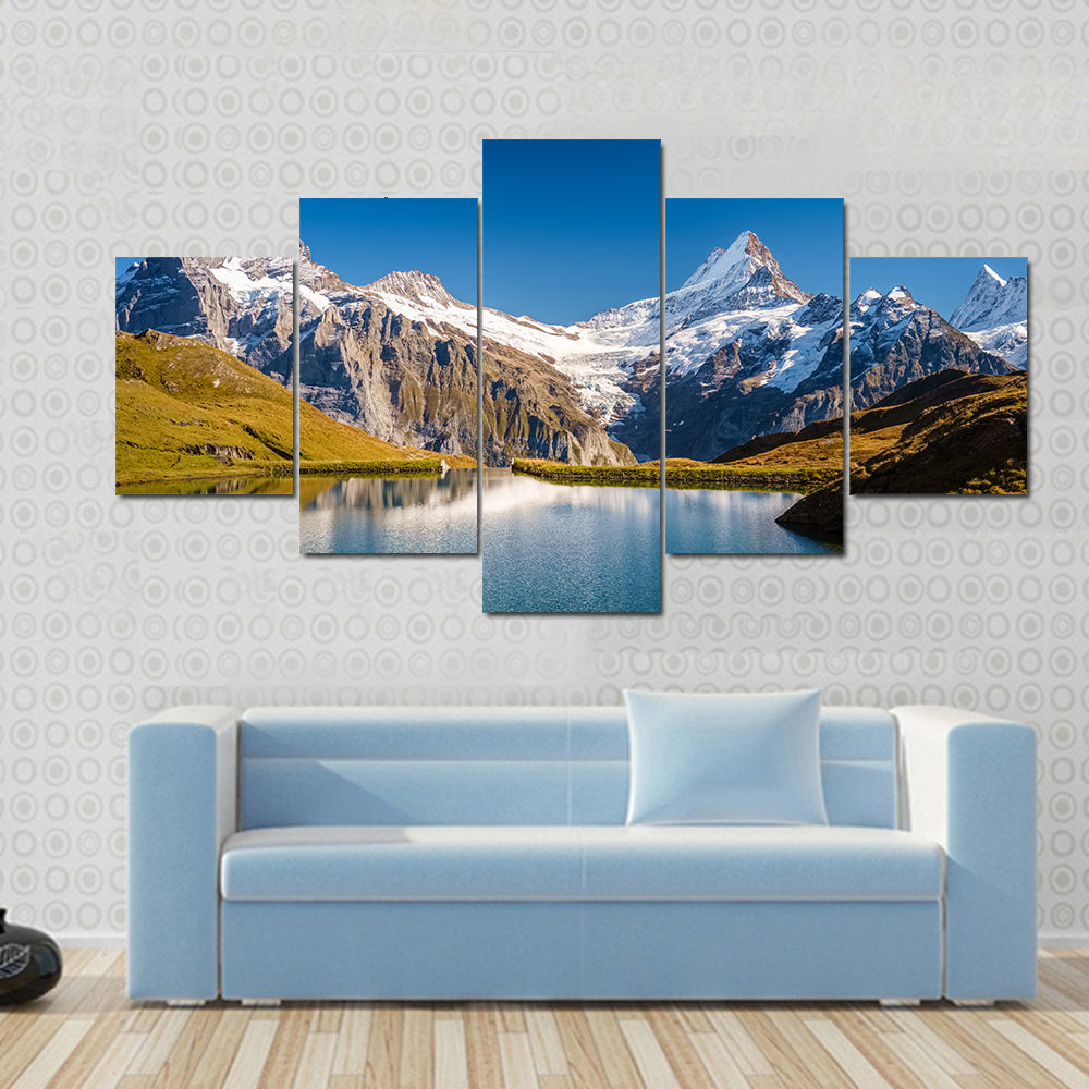 Grindelwald Bernese Alps In Switzerland Canvas Wall Art