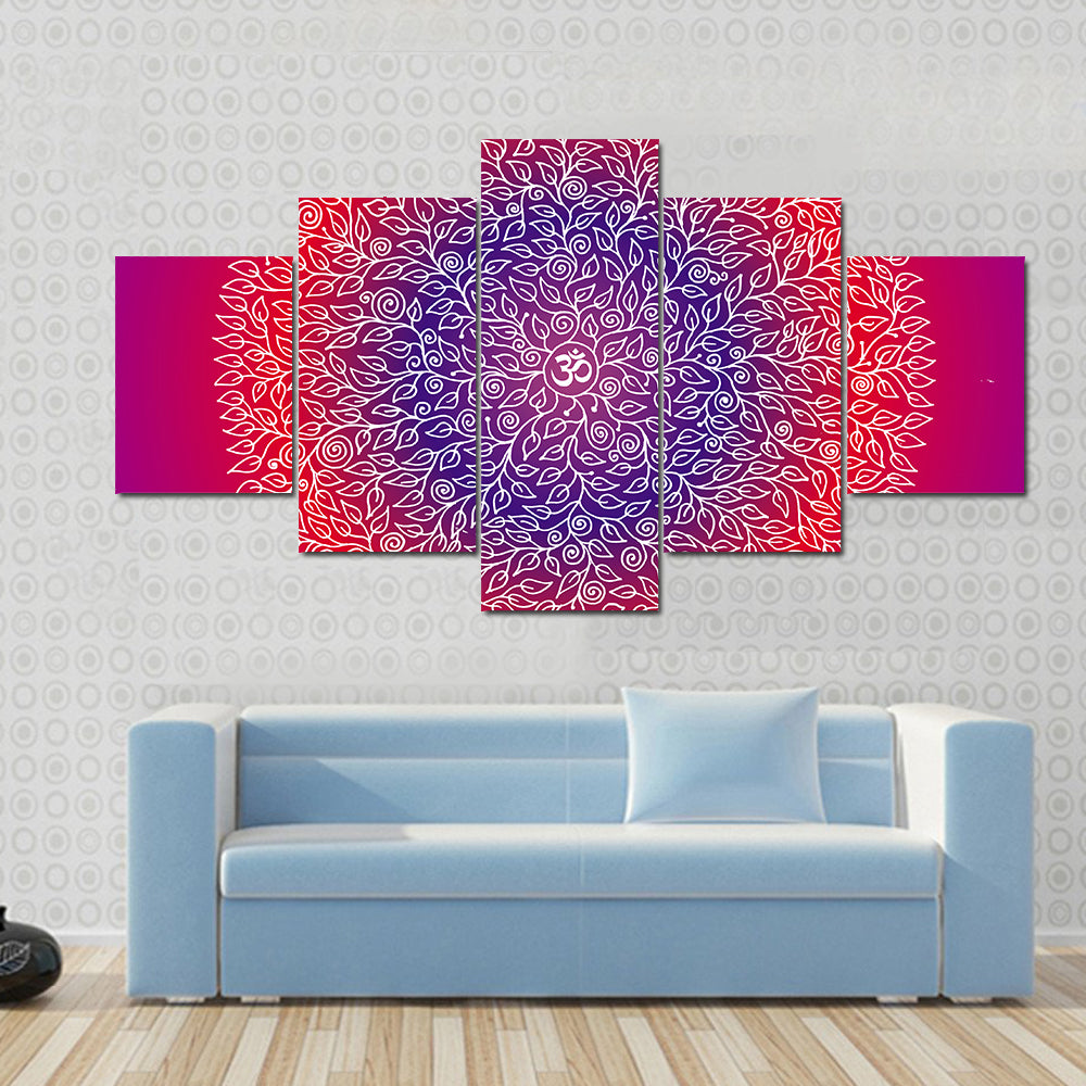 Spiritual Mandala Canvas Wall Art