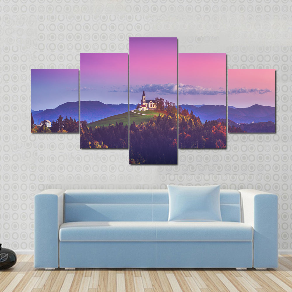 Church of Saint Leonard In London Canvas Wall Art