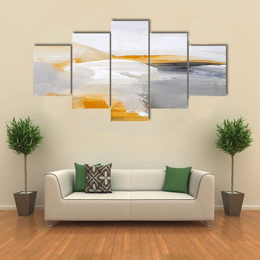Flowing River Artwork Canvas Wall Art