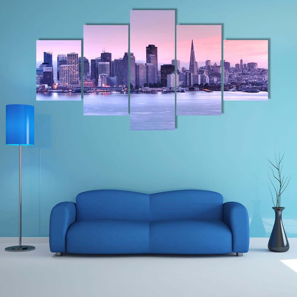 San Francisco Skyline Canvas Wall Art