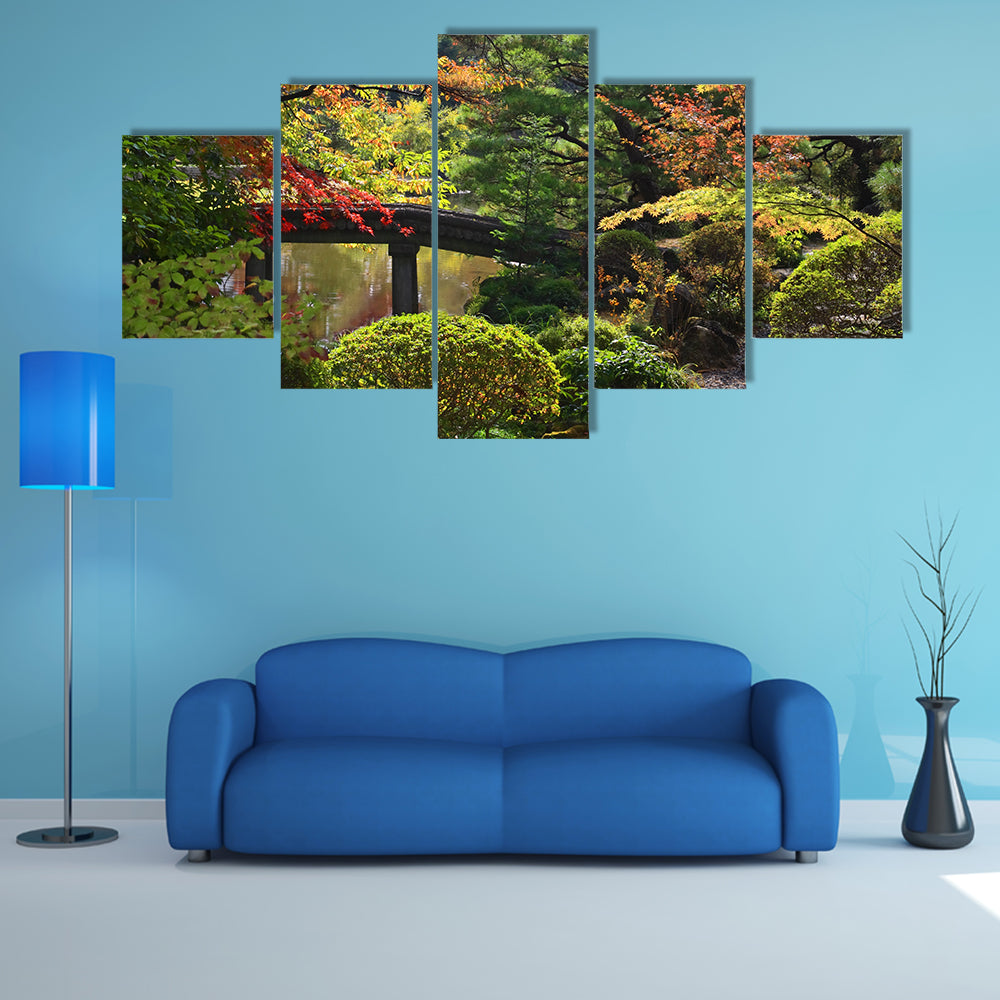 Rinoji Temple Garden Canvas Wall Art