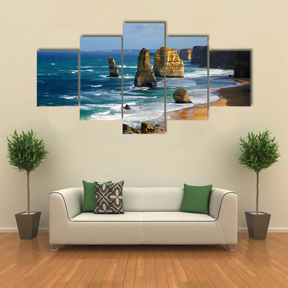 12 Apostles In Australia Canvas Wall Art