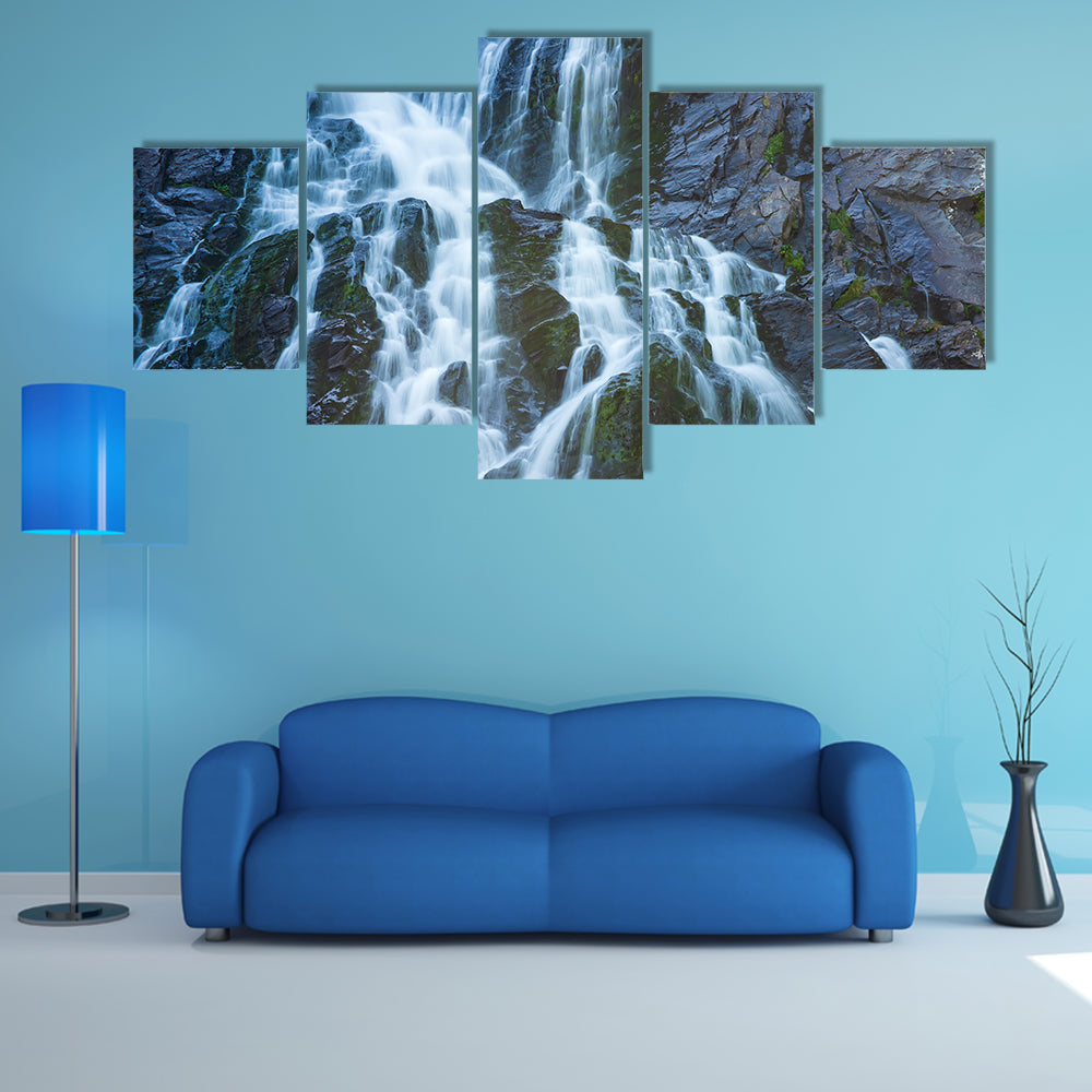 Balea Cascada Waterfall, Romania Canvas Wall Art