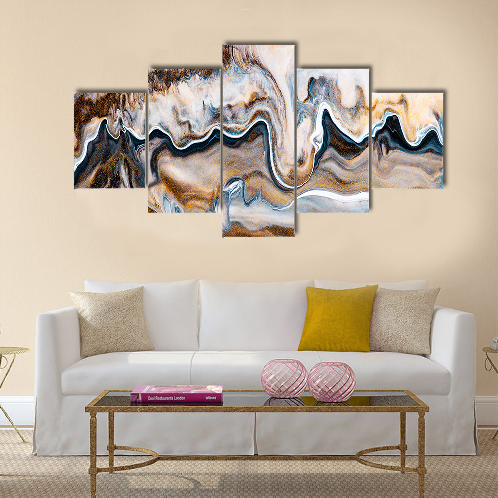 Fluid Art Texture Canvas Wall Art