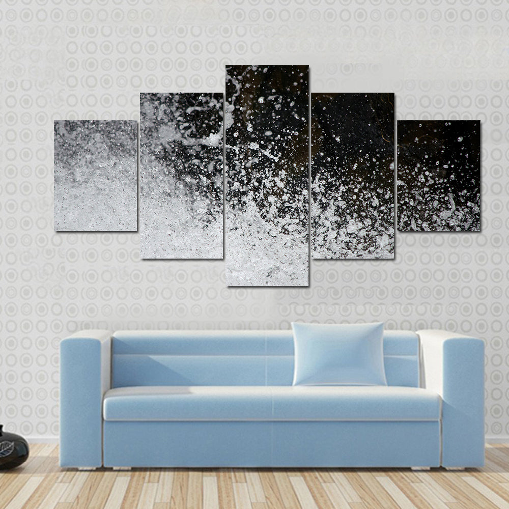 Water Splash Canvas Wall Art