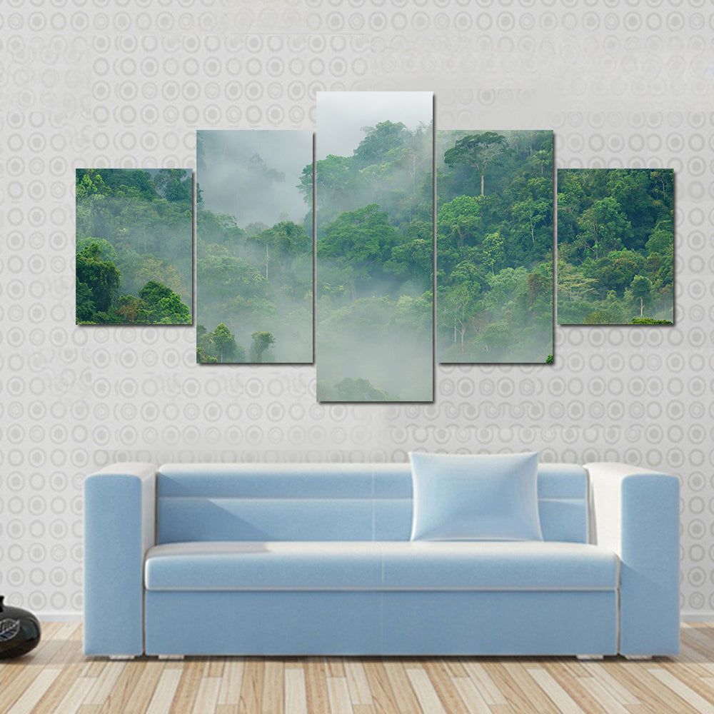 Kaeng Krachan In Thailand Canvas Wall Art