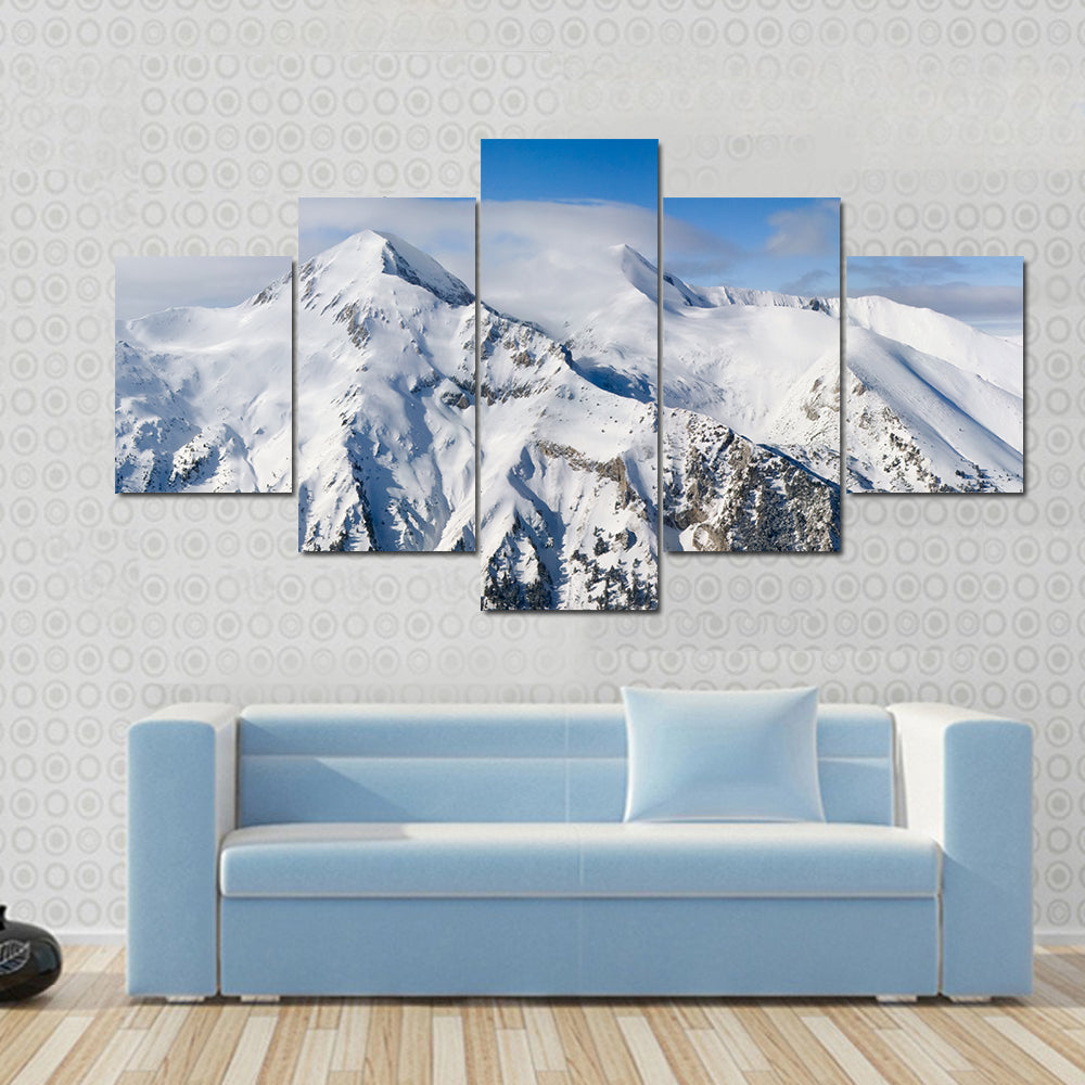 Alpine Ski Resort Bansko In Bulgaria Canvas Wall Art