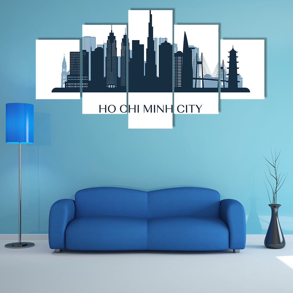 Ho Chi Minh City Skyline Canvas Wall Art