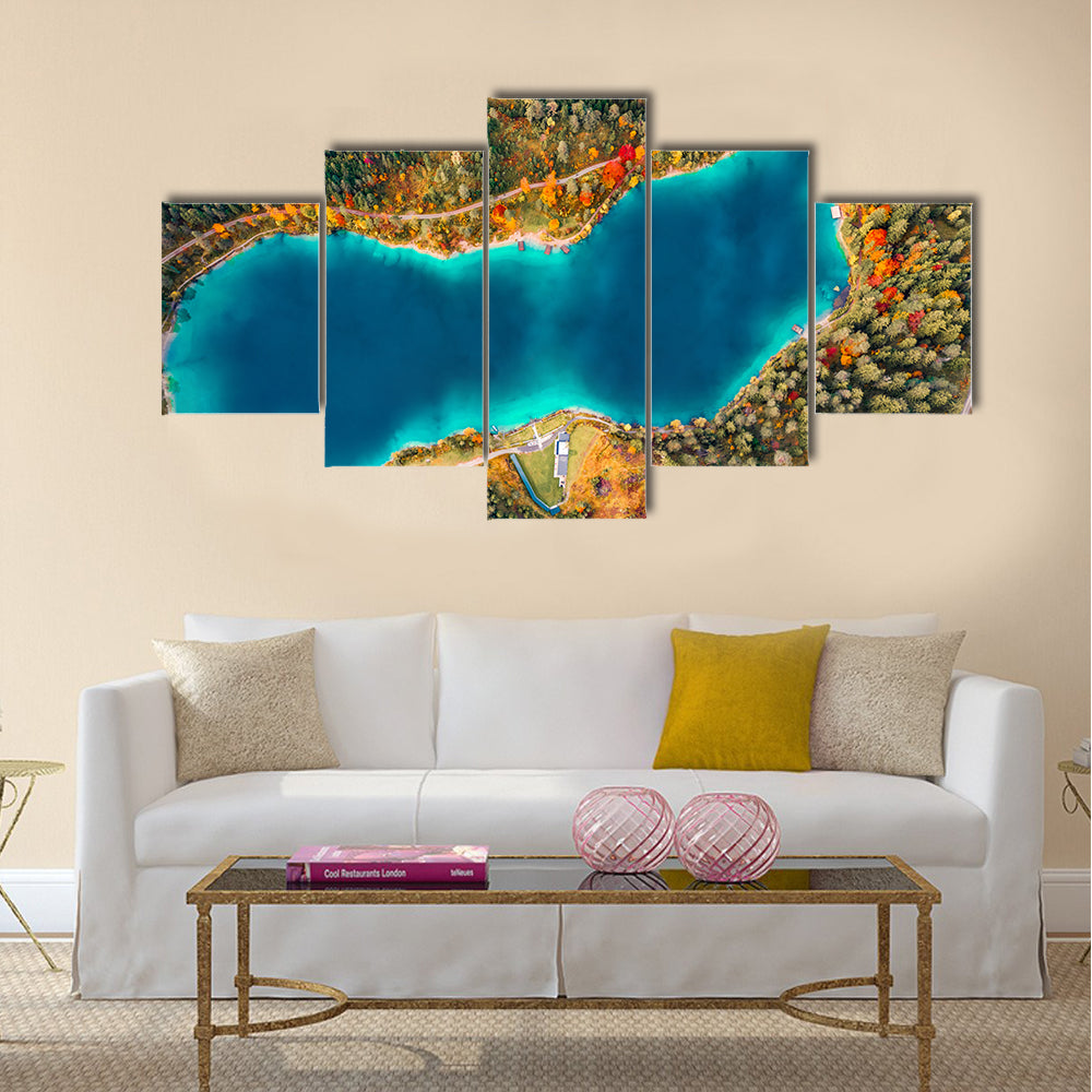 Urisee Lake In Austria Canvas Wall Art