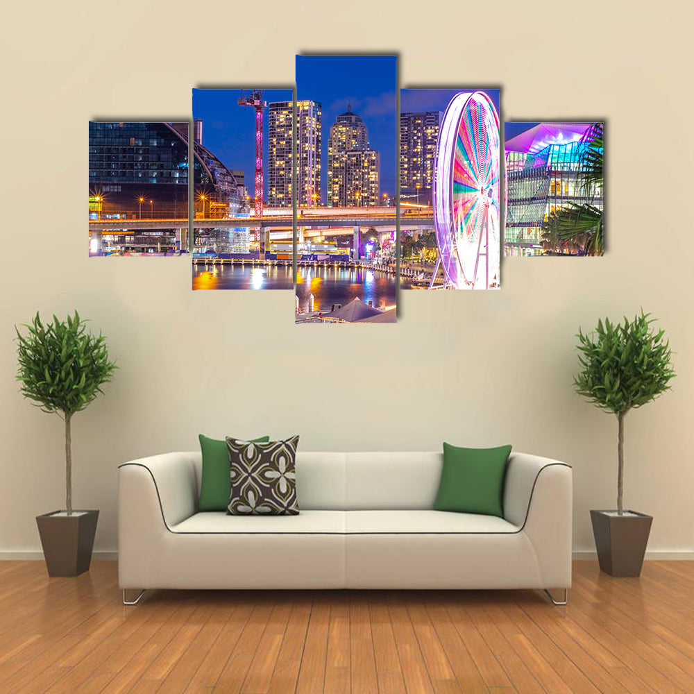 Sydney Harbour Skyline Canvas Wall Art