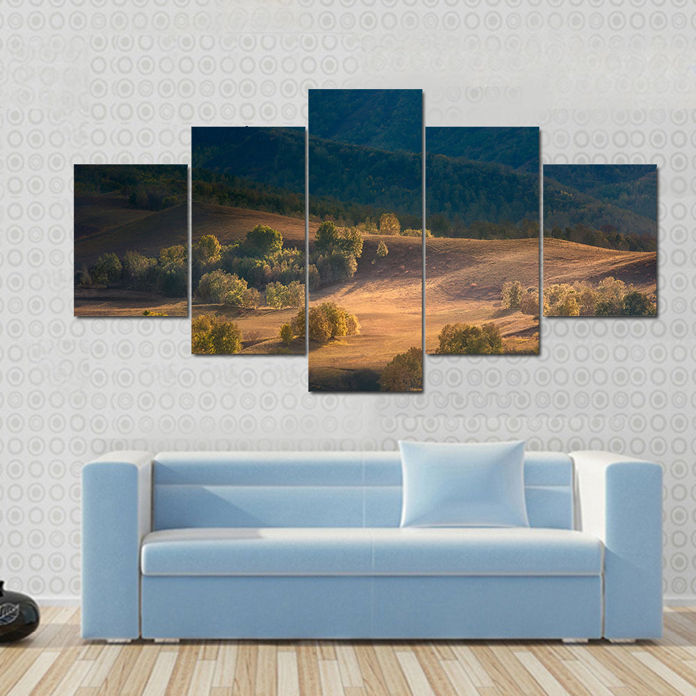 Bashang Plateau Grasslands Inner Mongolia Canvas Wall Art