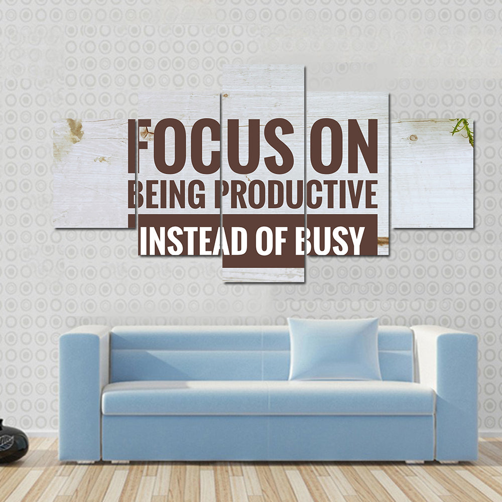 Quote For Creativity Canvas Wall Art